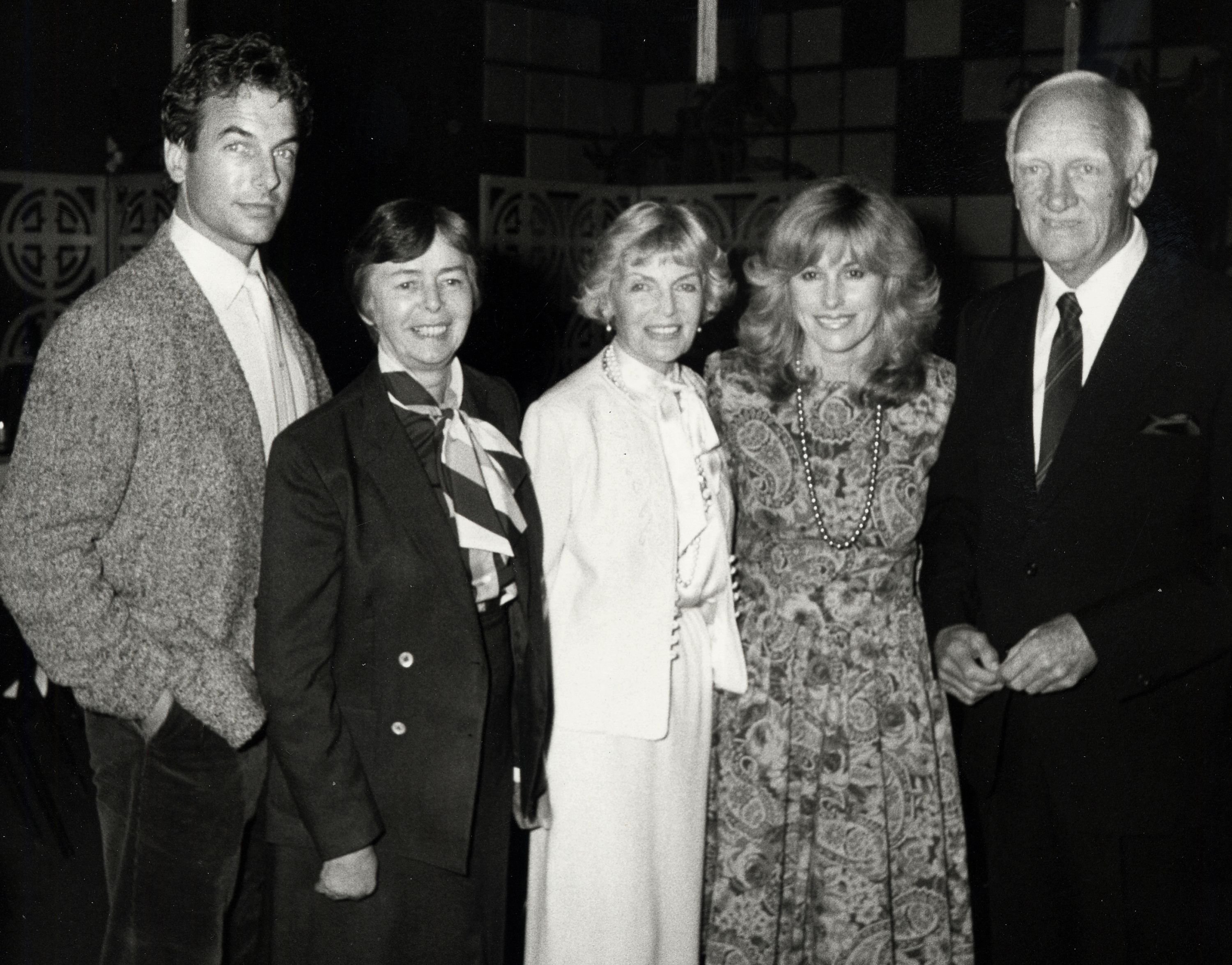 Mark, Kelly, Elyse, Kristin, and Tom Harmon in 1986 at a Chinese New Year's Party | Photo: Ron Galella/Ron Galella Collection/Getty Images