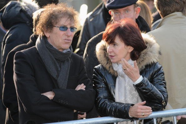 Alain Souchon et Claude Berri le 15 janvier 2009 à Paris | Photo : Getty Images