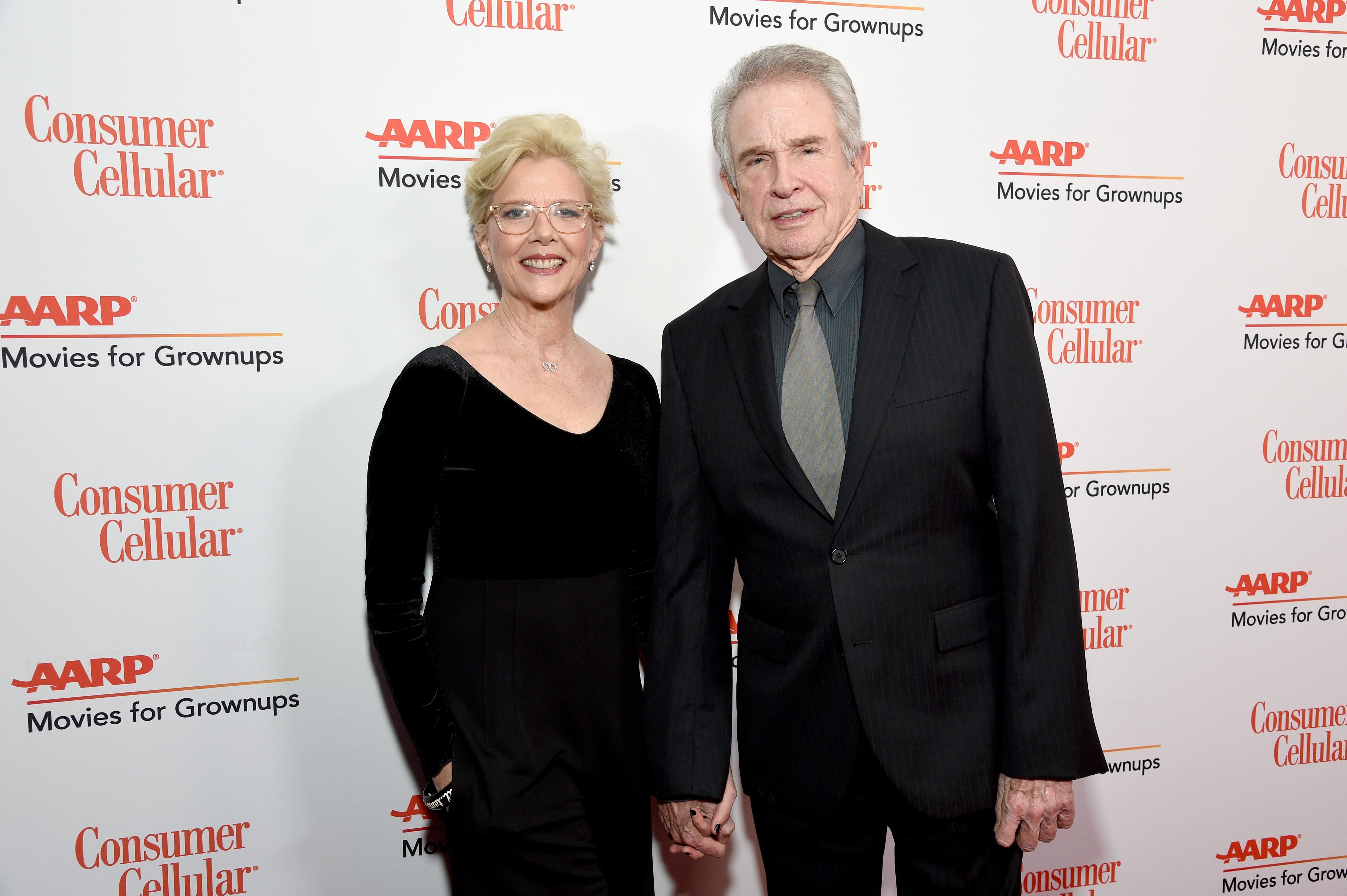 Annette Bening and Warren Beatty attend AARP The Magazine's 19th Annual Movies For Grownups Awards at Beverly Wilshire, A Four Seasons Hotel on January 11, 2020 in Beverly Hills, California | Source: Getty Images 