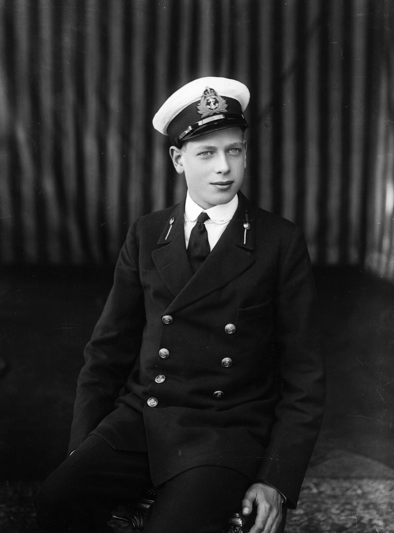 The Duke of Kent Prince George as a naval cadet circa 1920 | Photo: Getty Images
