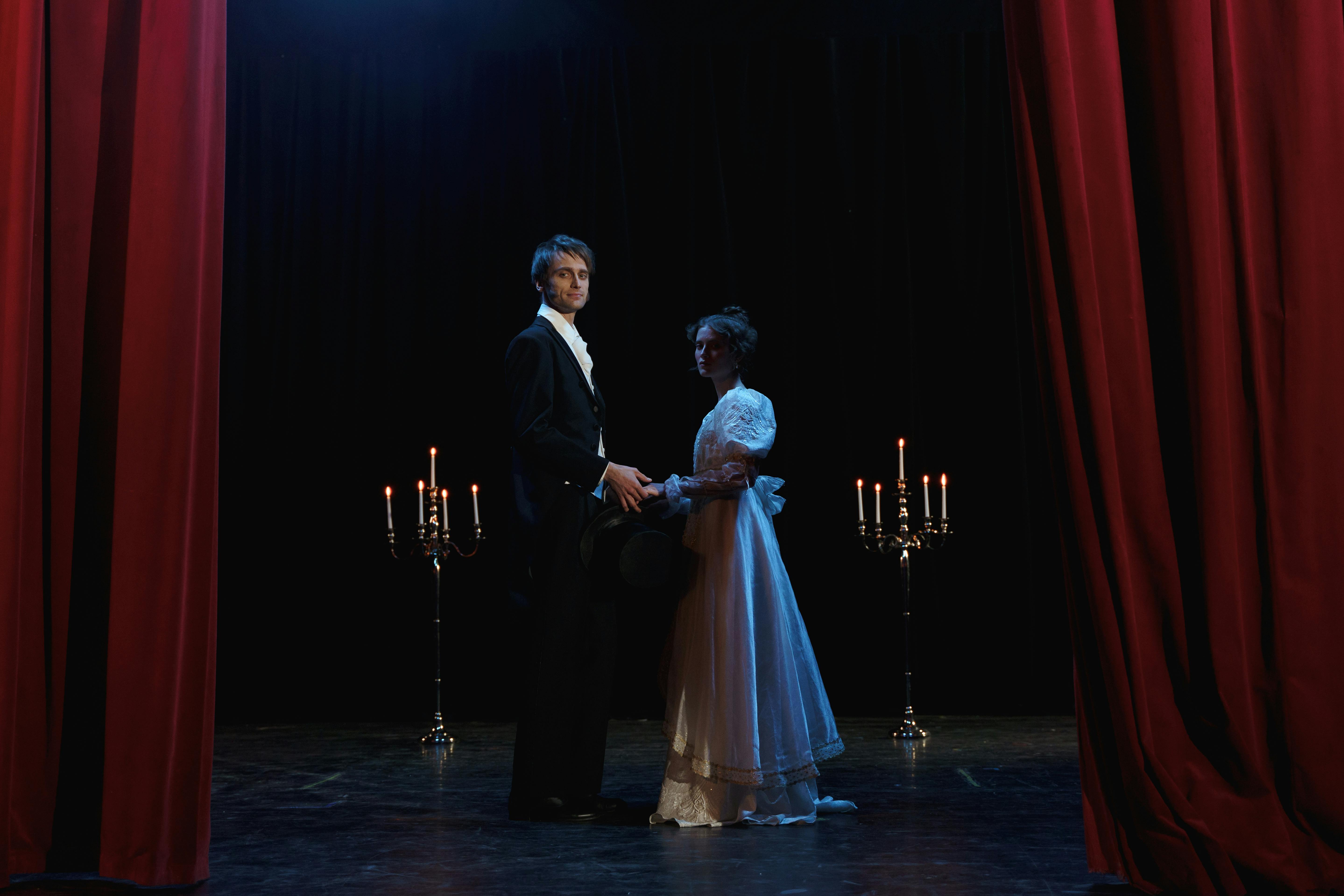 A woman as the lead star in a play with a man | Source: Pexels