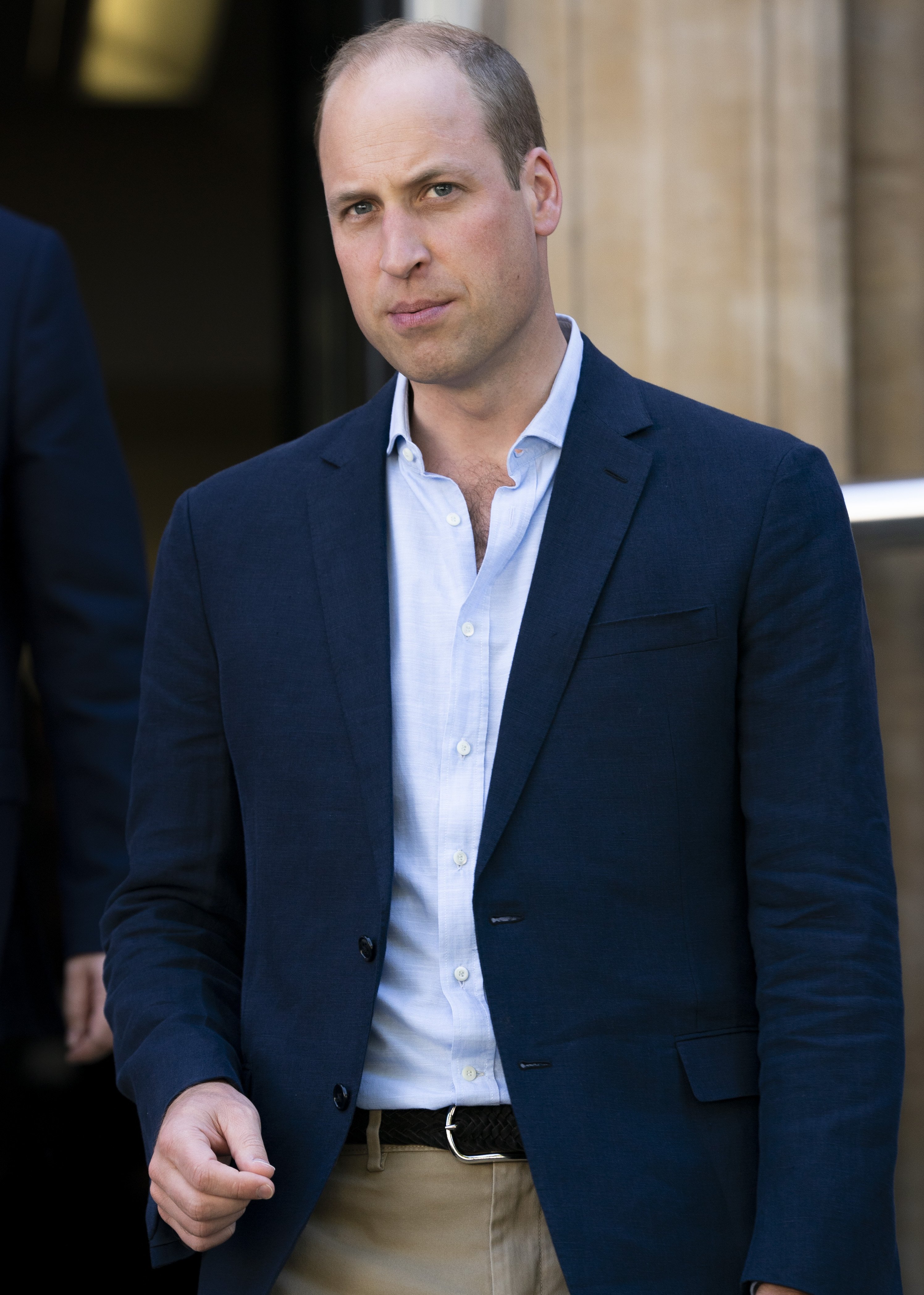 Prince William visits the Royal Marsden in London, United Kingdom on July 4, 2019 | Photo: Getty Images