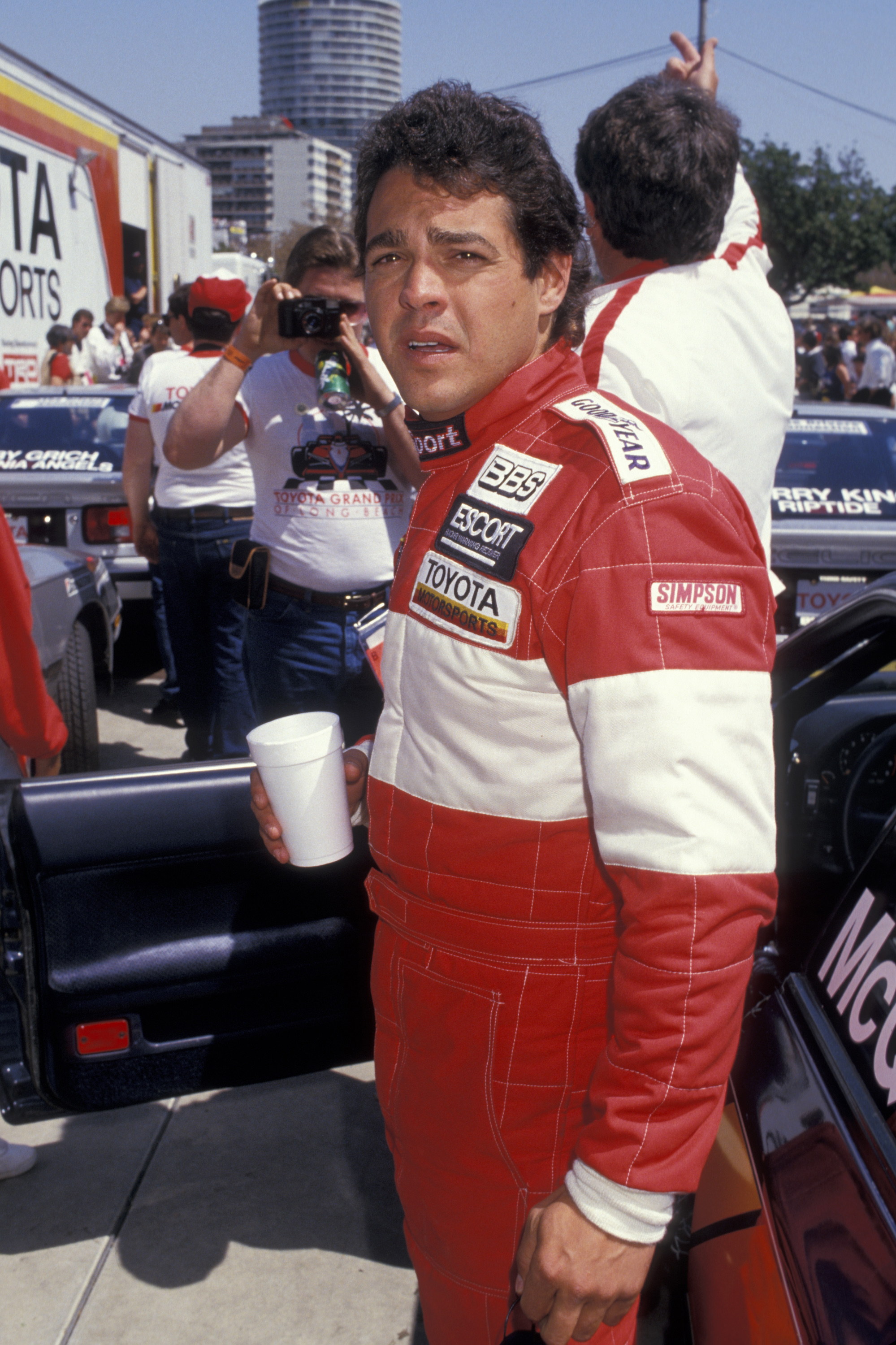 Chad McQueen during 1987 Toyota Pro-Celebrity Grand Prix Classic at Long Beach Raceway on April 4, 1987 | Source: Getty Image