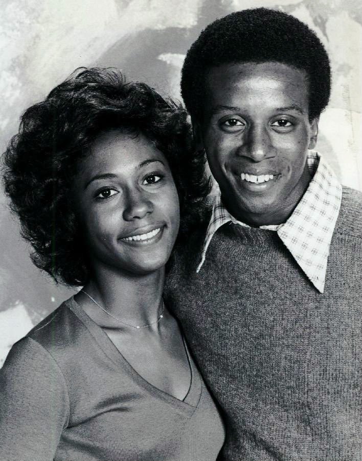 Publicity photo of Berlinda Tolbert as Jenny Willis and Damon Evans as Lionel Jefferson from the television program, "The Jeffersons."| Photo: WikiCommons