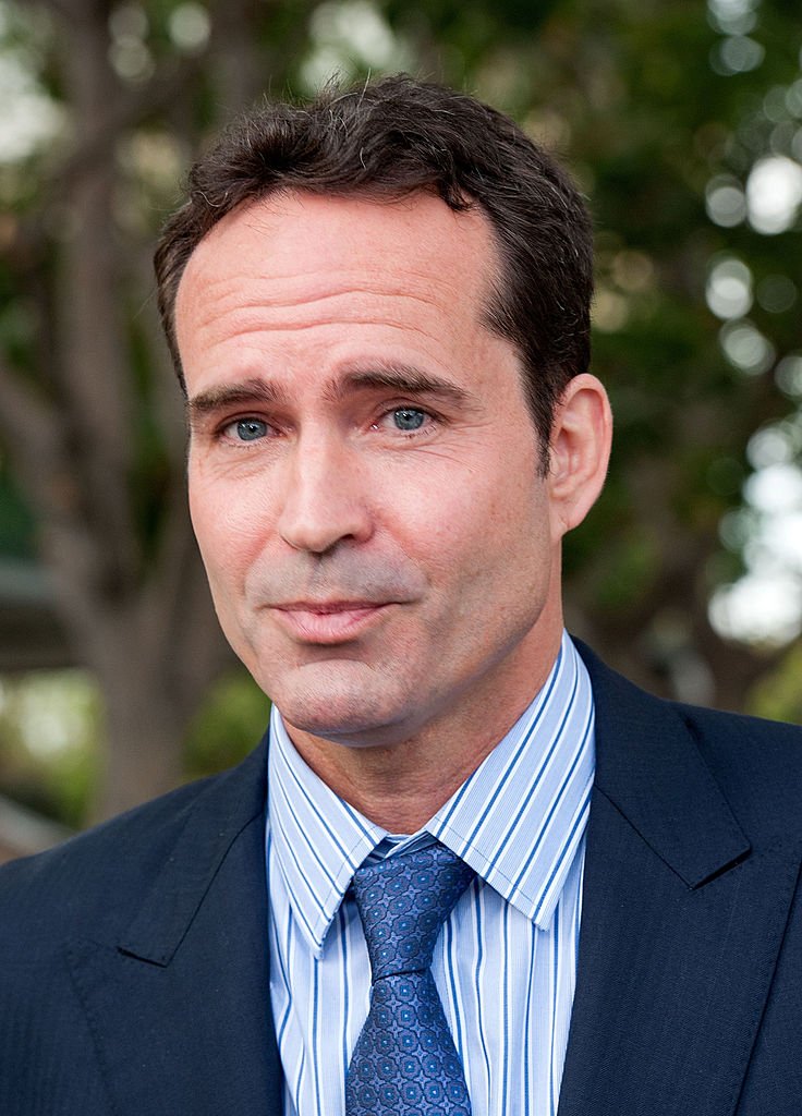Jason Patric Holds A press Conference Outside of the Court on September 2, 2014 in Los Angeles | Photo: Getty Images