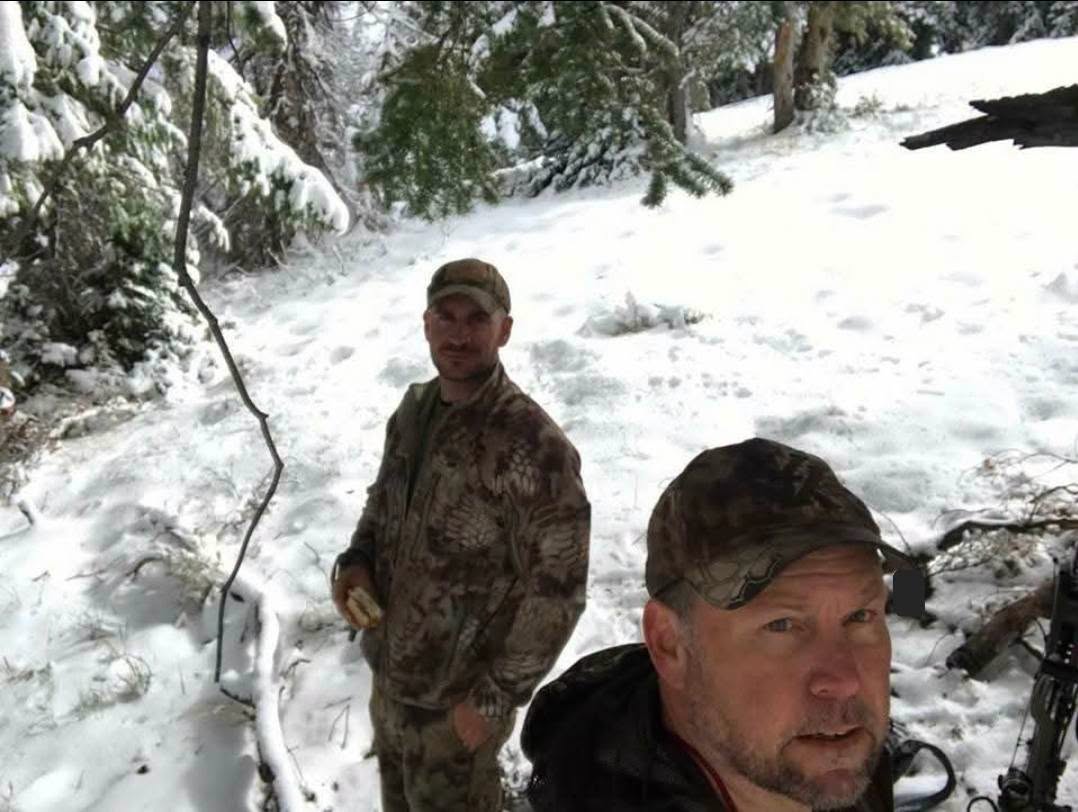 Christopher Claunch, one of the victims of the In-N-Out shooting in Idaho, in a photo while hunting with his friend, William Mostoller, posted on August 3, 2026. | Source: Facebook/William Mostoller for Idaho