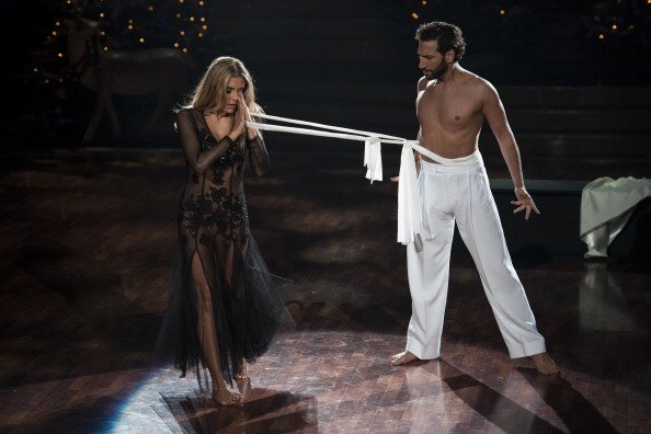 Sophia Thomalla und Massimo Sinato, Let's Dance, Köln, 2013 | Quelle: Getty Images