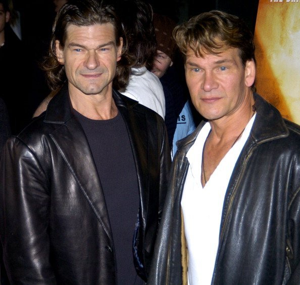 Don Swayze and Patrick Swayze at Arclight Cinerama Dome in Los Angeles | Photo: Getty Images