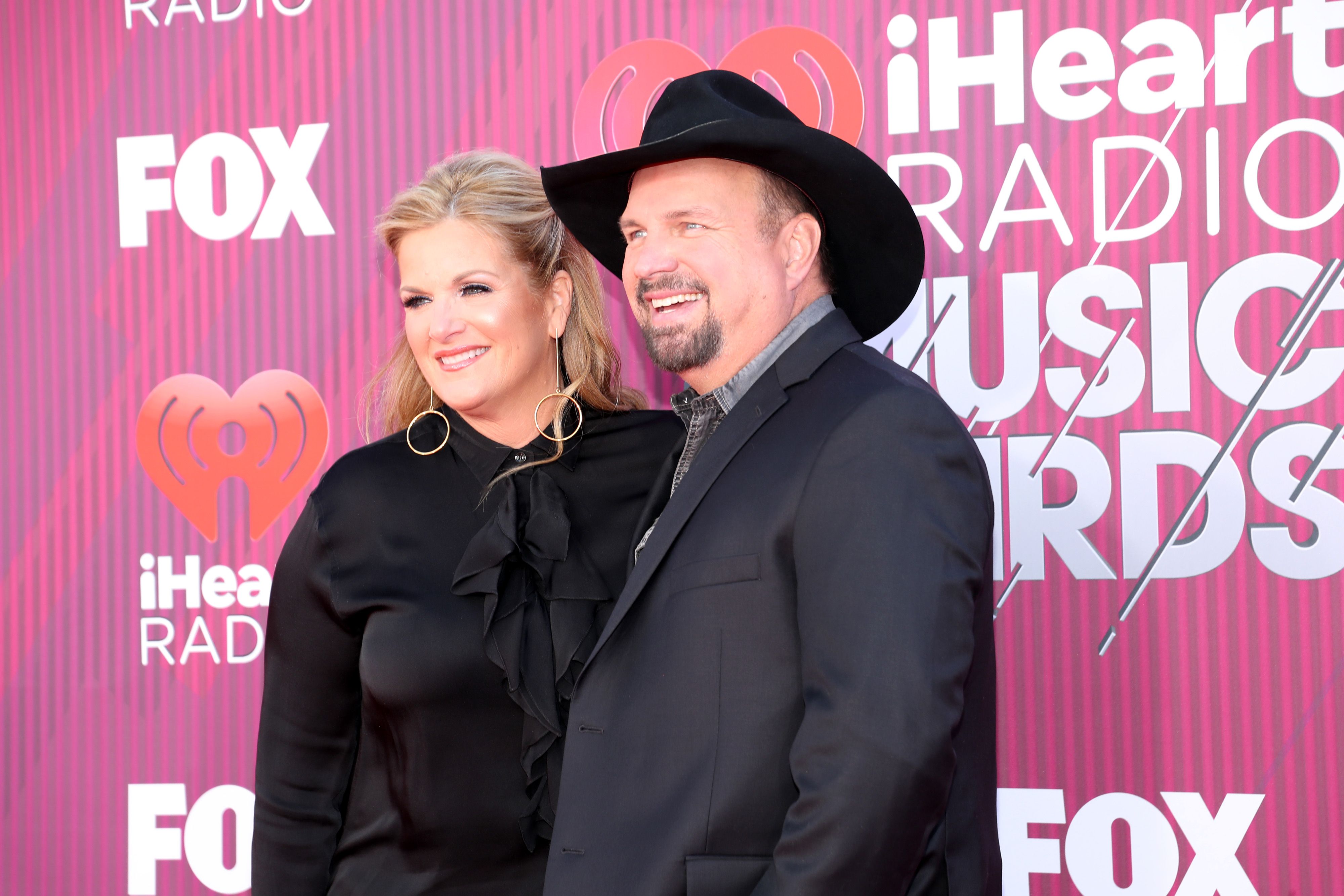 Trisha Yearwood and Garth Brooks at the iHeartRadio Music Awards which broadcasted live on FOX at Microsoft Theater on March 14, 2019. | Photo: Getty Images