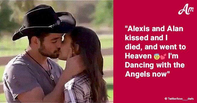  'DWTS' Alan Bersten kisses Alexis Ren on video and fans are overwhelmed by emotions 