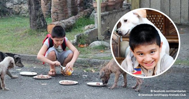 Story of 9-year-old makes his dream come true and manages to open his own refuge for stray dogs