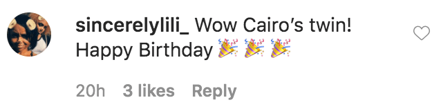A fan commented on Tia's birthday message for her brother Tahj Mowry’s 34th birthday | Source: Instagram.com/tiamowry