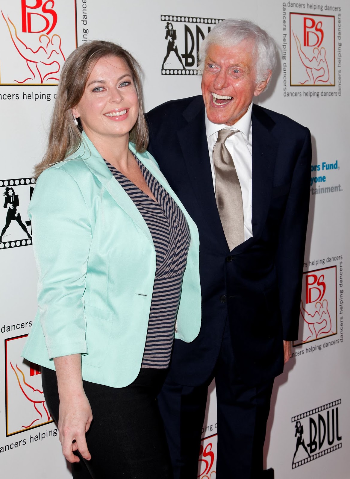 Arlene Silver and Dick Van Dyke at the Professional Dancer Society's annual Gypsy Awards Luncheon on April 24, 2016, in Beverly Hills, California. | Source: Getty Images