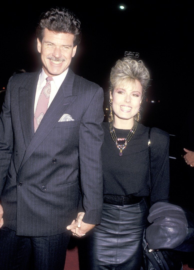 Actress Tracey E. Bregman and her ex-husband Ronald Recht at the Throw Momma from the Train Beverly Hills Premiere on December 10, 1987 at Samuel Goldwyn Theatre in Beverly Hills, California. | Source: Getty Images