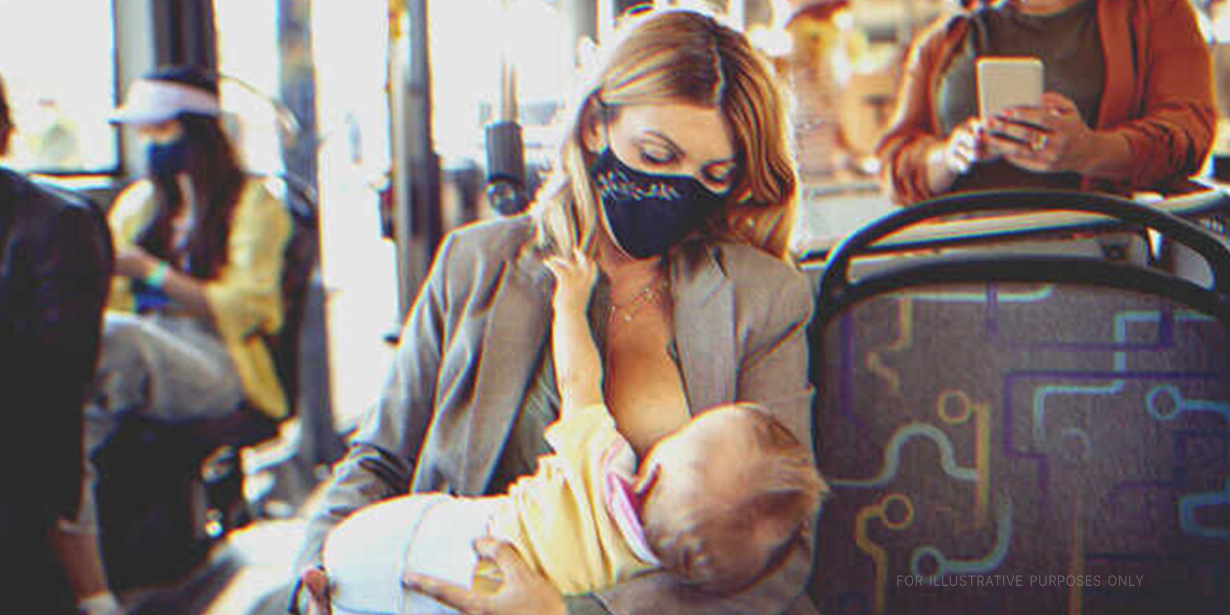 Mujer con bebé en el bus | Foto: Getty Images