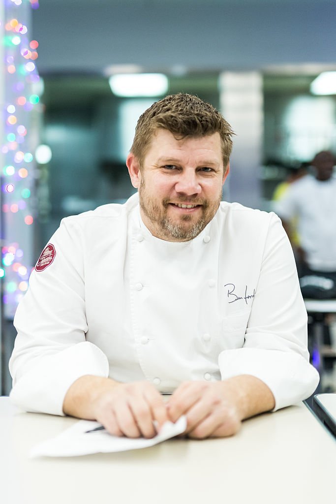 Chef Ben Ford during the Los Angeles Mission Christmas Celebration at Los Angeles Mission | Photo: Getty Images