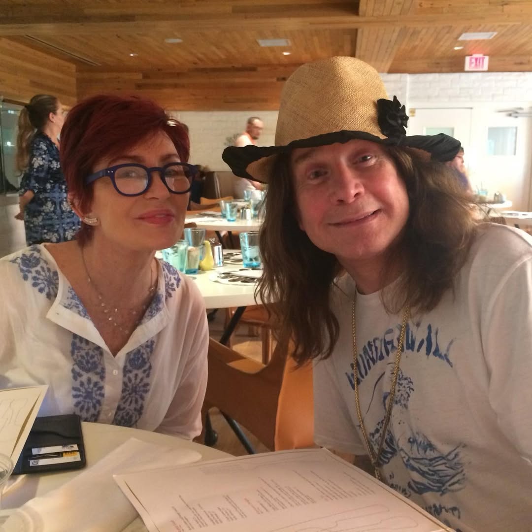 Sharon and Ozzy Osbourne from a post dated July 10, 2021. | Source: Instagram/sharonosbourne