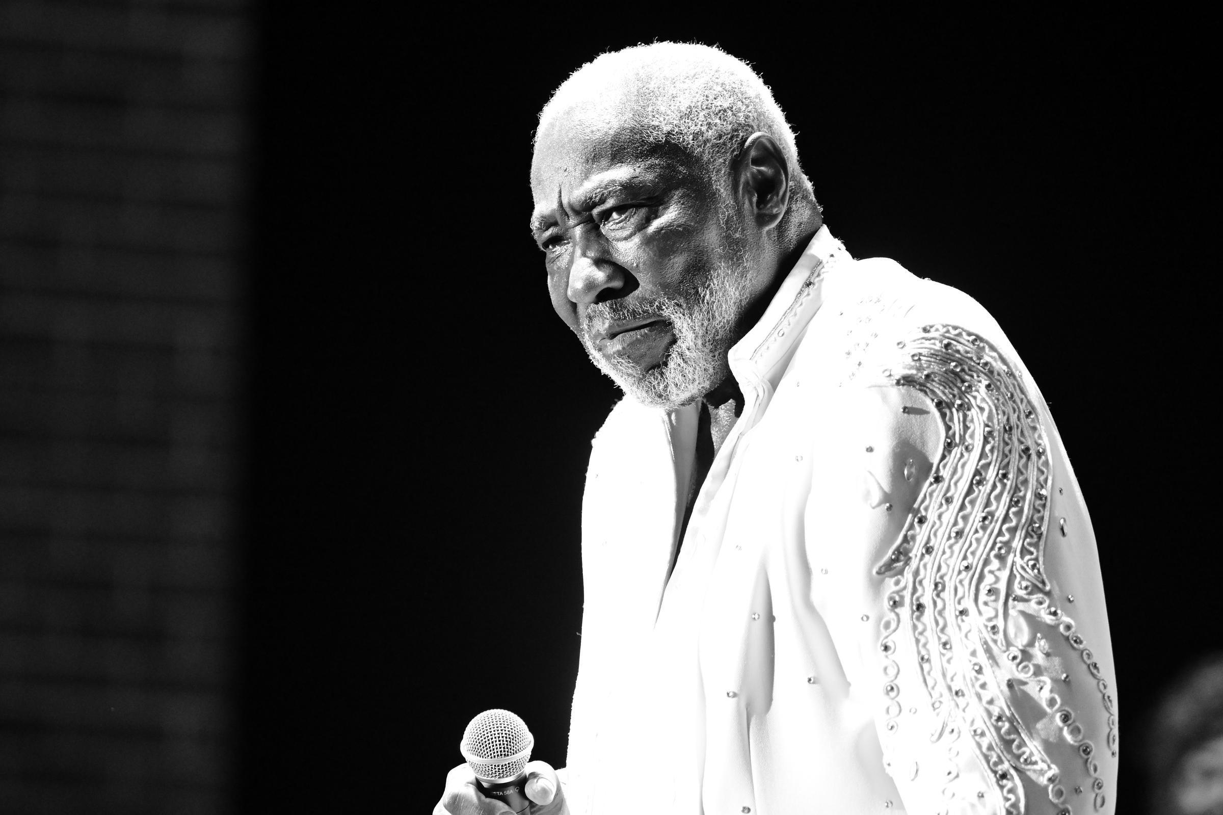 Eddie Levert on August 05, 2023, in Stockbridge, Georgia | Source: Getty Images