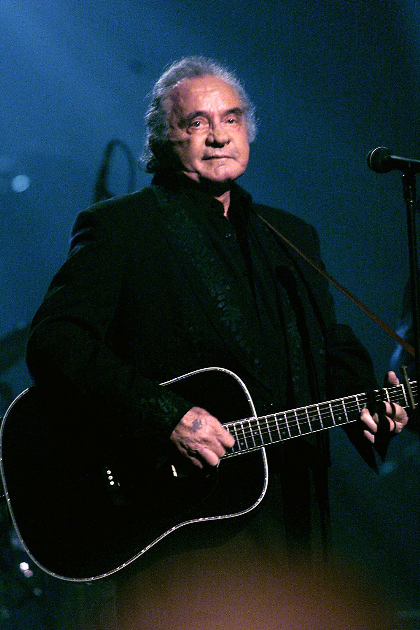 Johnny Cash at the Hammerstein Ballroom, April 18, 1999 | Photo: GettyImages