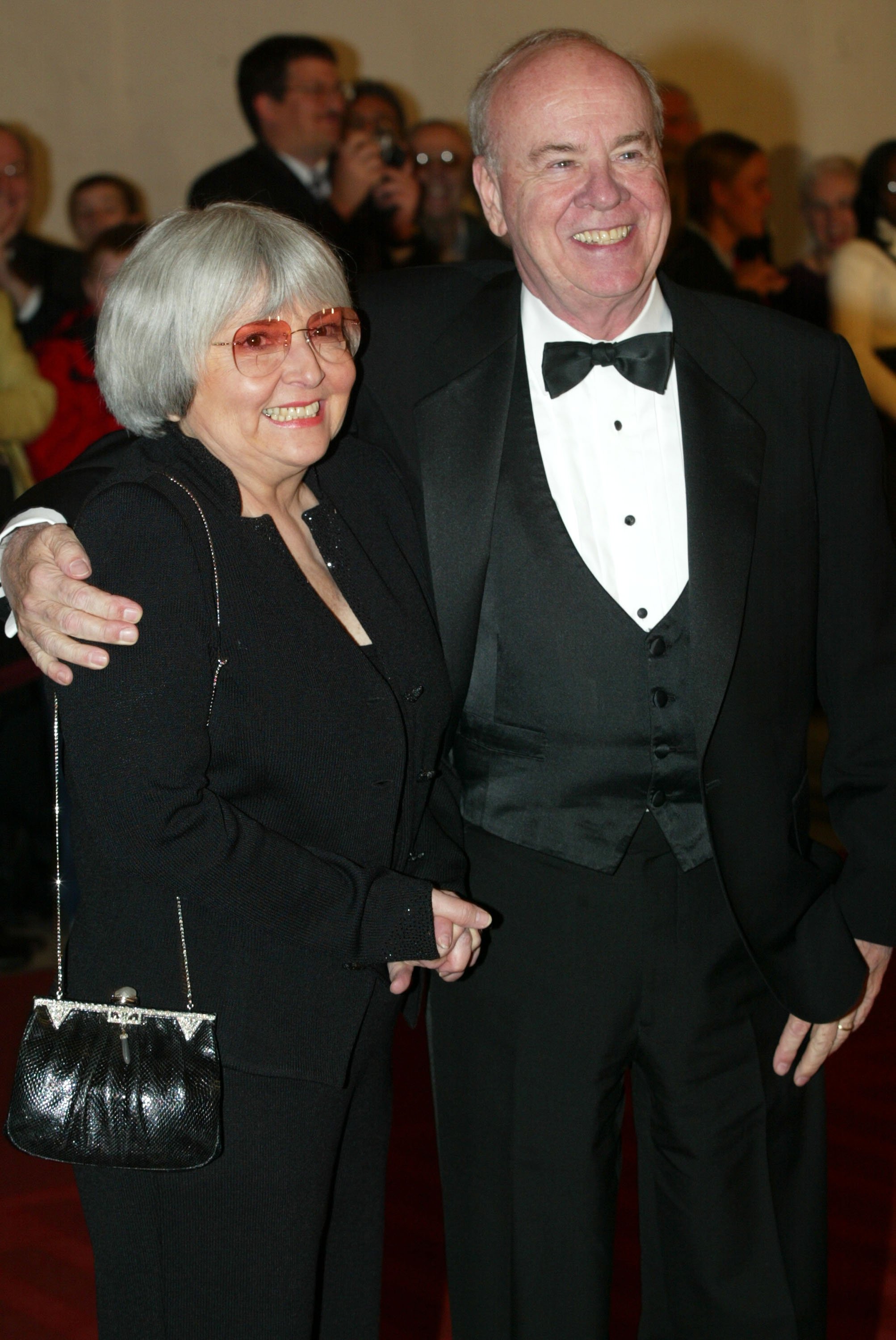 Tim Conway and his wife Charlene at the 5th Annual Kennedy Center Mark Twain Prize presentation ceremony October 29, 2002 | Source: Getty Images