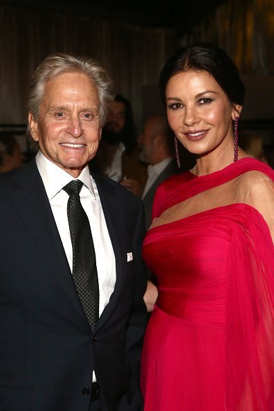Michael Douglas and Catherine Zeta-Jones at the Netflix's 71st Emmy Awards After Party in Hollywood, California.| Photo: Getty Images.