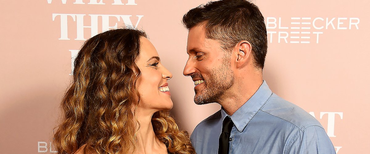 Hilary Swank and husband Philip Schneider arrive at the Los Angeles Special Screening Of "What They Had" at iPic Westwood on October 9, 2018 | Photo: Getty Images