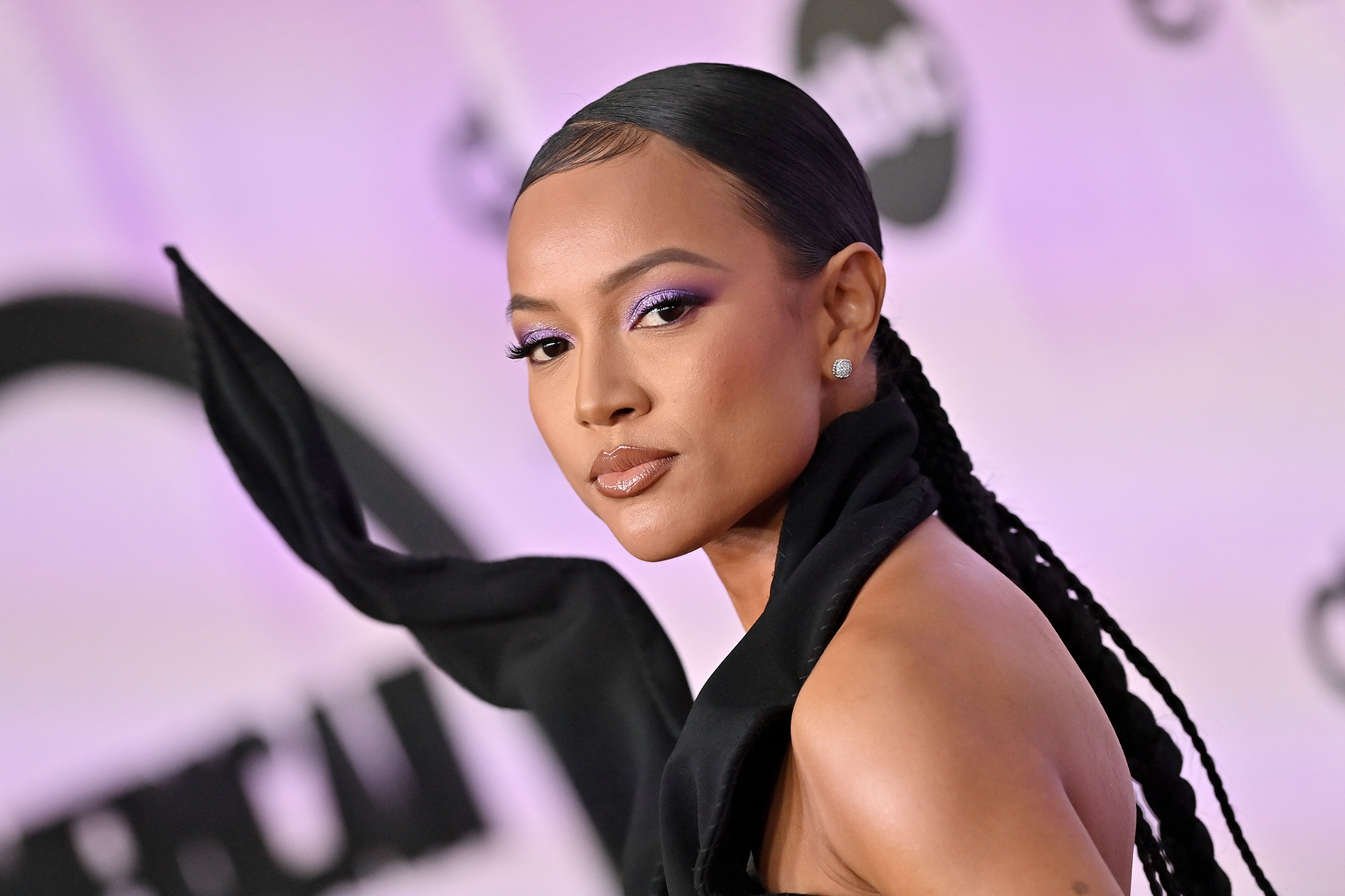 Karrueche Tran at the 2022 American Music Awards in November 2022, in Los Angeles, California.  | Source: Getty Images