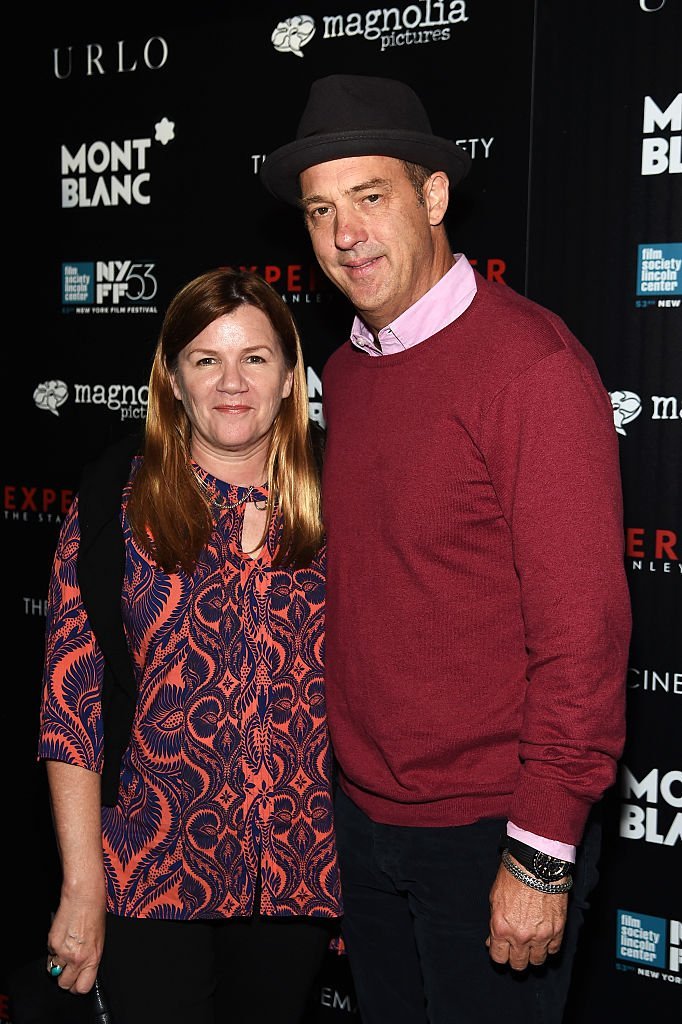 Anthony Edwards (L) and Jeanine Lobell attend The New York Film Festival Premiere Of Magnolia Pictures' Experimenter | Getty Images