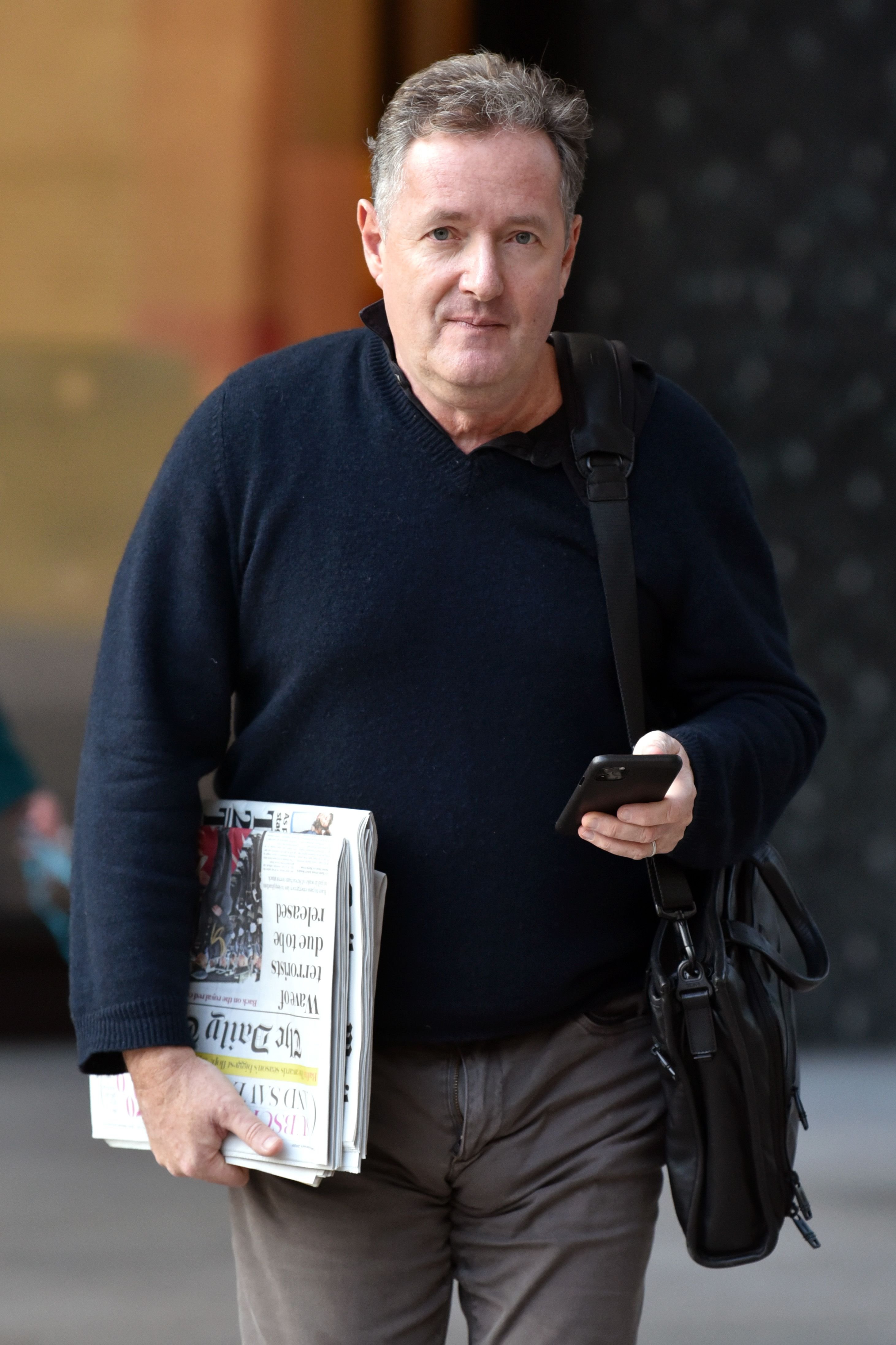 Piers Morgan at the ITV Studios on February 04, 2020 | Getty Images