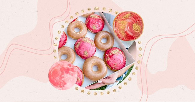 Krispy Kreme Is Releasing A Strawberry Moon Doughnut