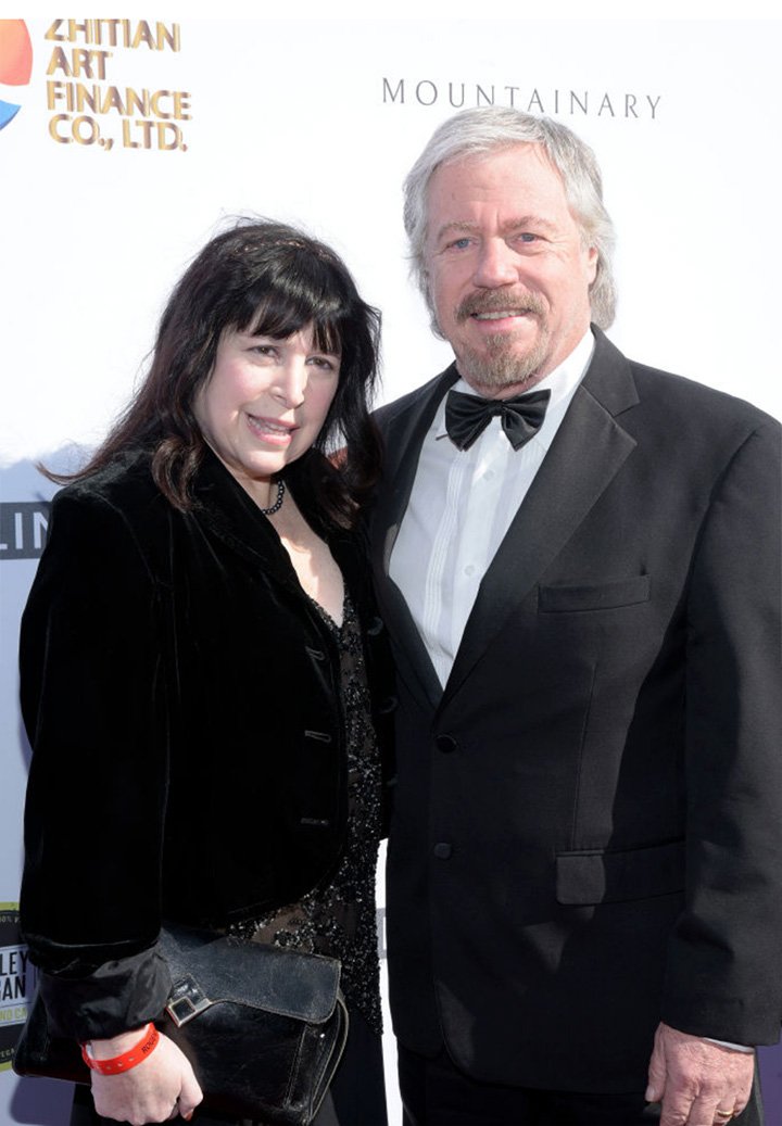 Stanley Livingston and his wife Paula Drake. I Image: Getty Images.