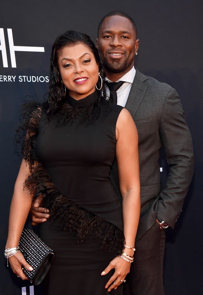 Taraji Henson and Kelvin Hayden attend Tyler Perry Studios Grand Opening Gala - Arrivals at Tyler Perry Studios | Photo: Getty Images