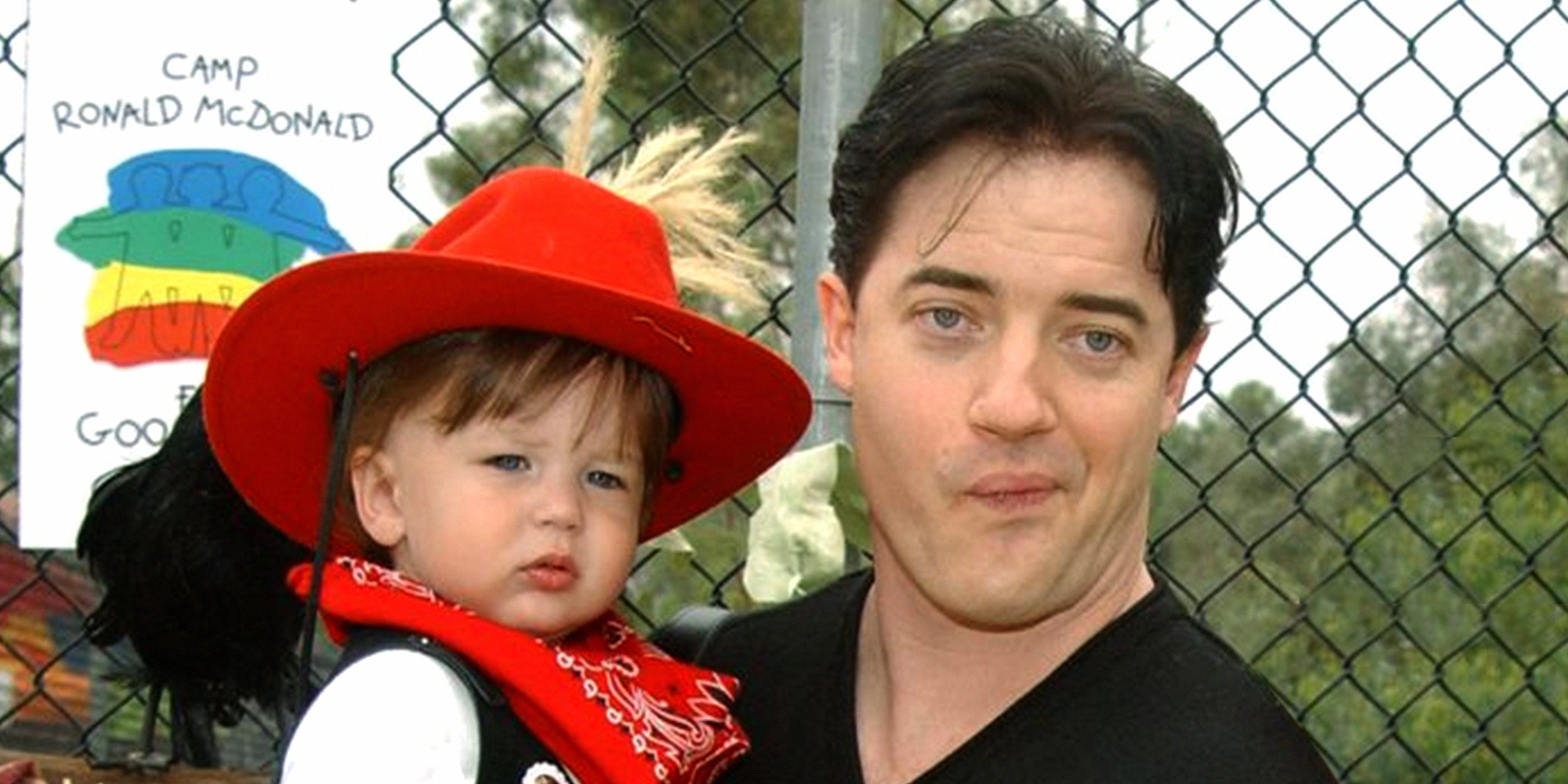 Brendan Fraser and his son | Source: Getty Images