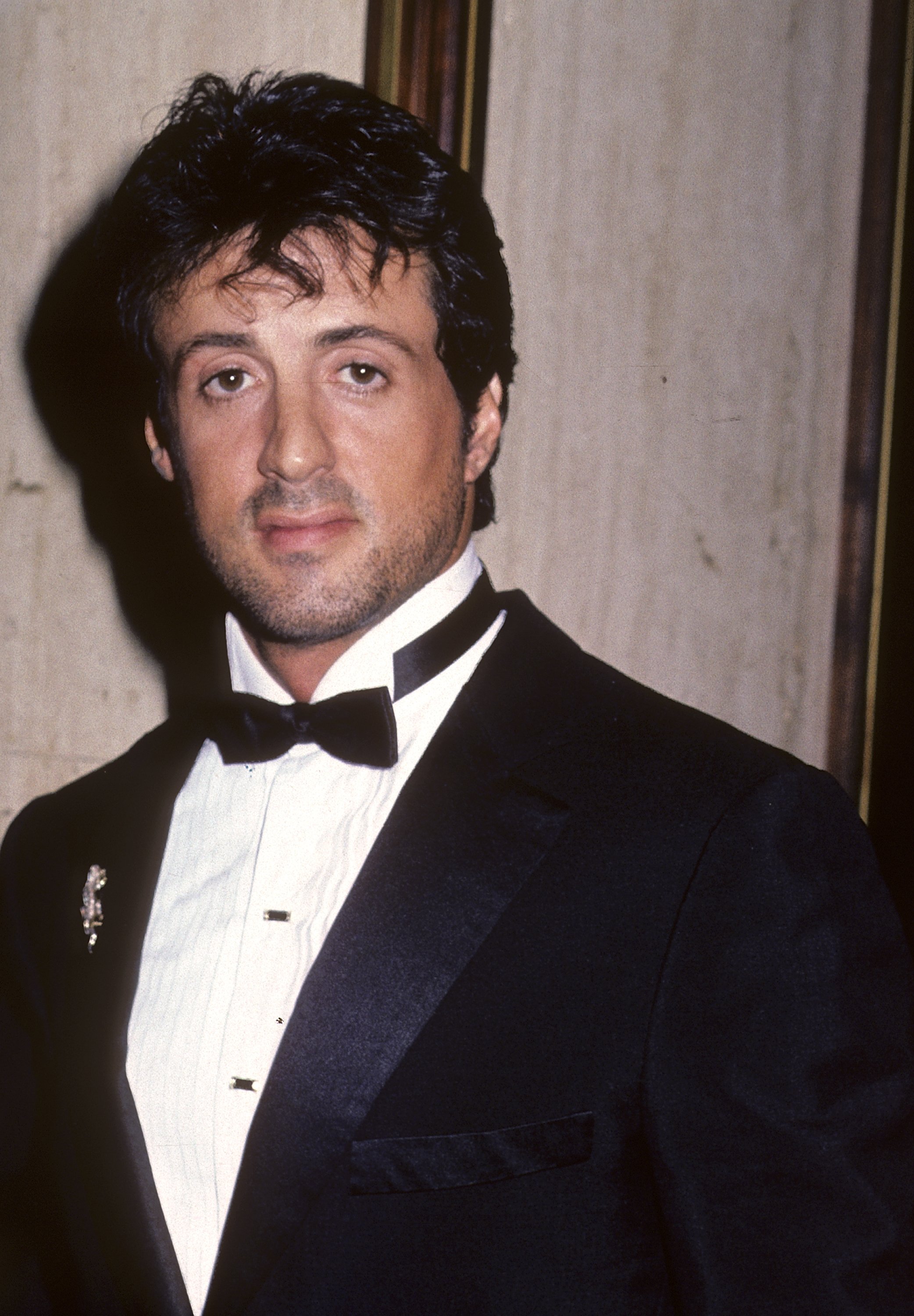 Sylvester Stallone at the American Friends of Hebrew University's 16th Annual Scopus Award Salute to Peter V. Ueberroth on December 5, 1985, in Century City, California. | Source: Getty Images
