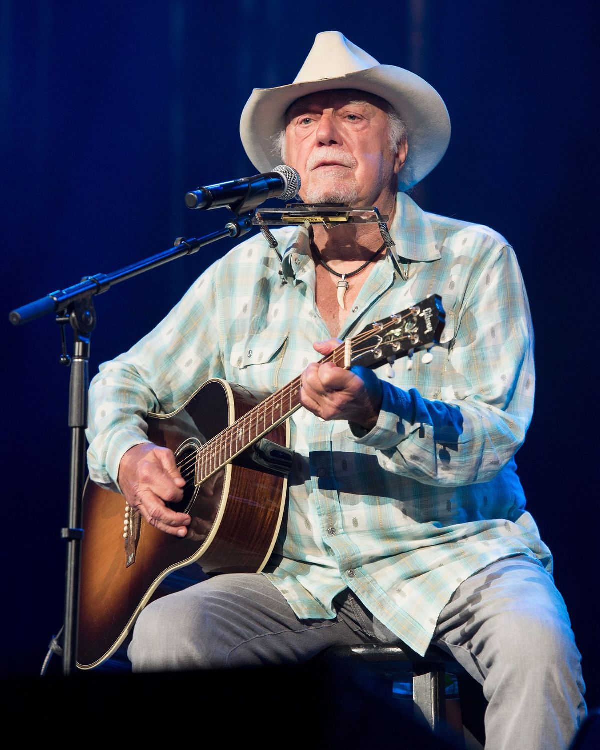 Jerry Jeff Walker performs at Ryman Auditorium on August 16, 2016, in Nashville, Tennessee | Photo: Erika Goldring/Getty Images