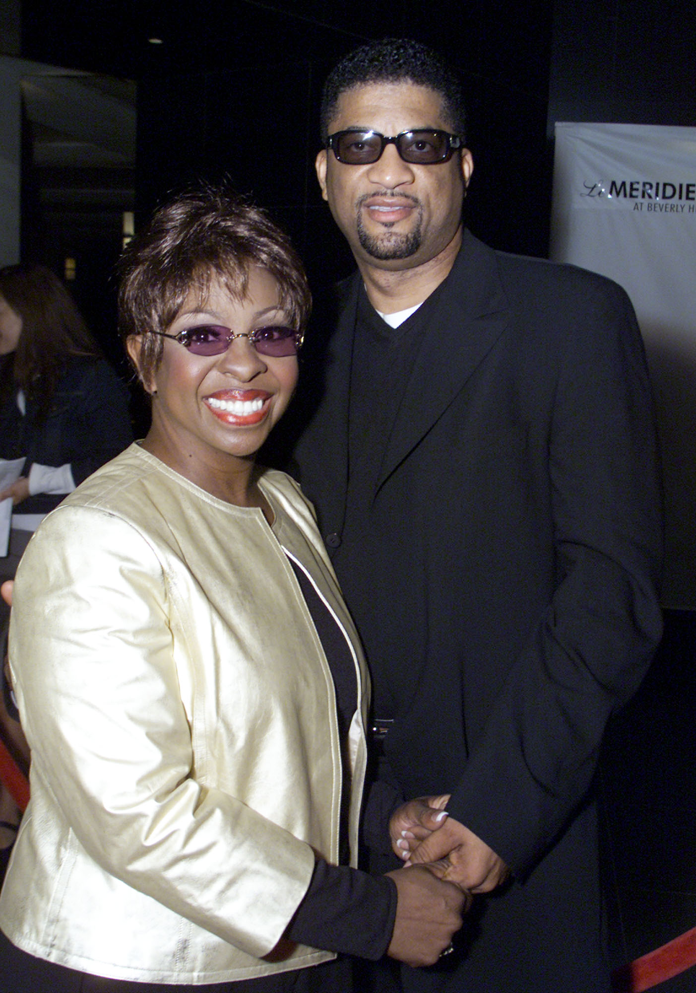 Gladys Knight and her husband William McDowell party at the Le Meridien in Beverly Hills in Los Angeles on May 29, 2001 | Source: Getty Images