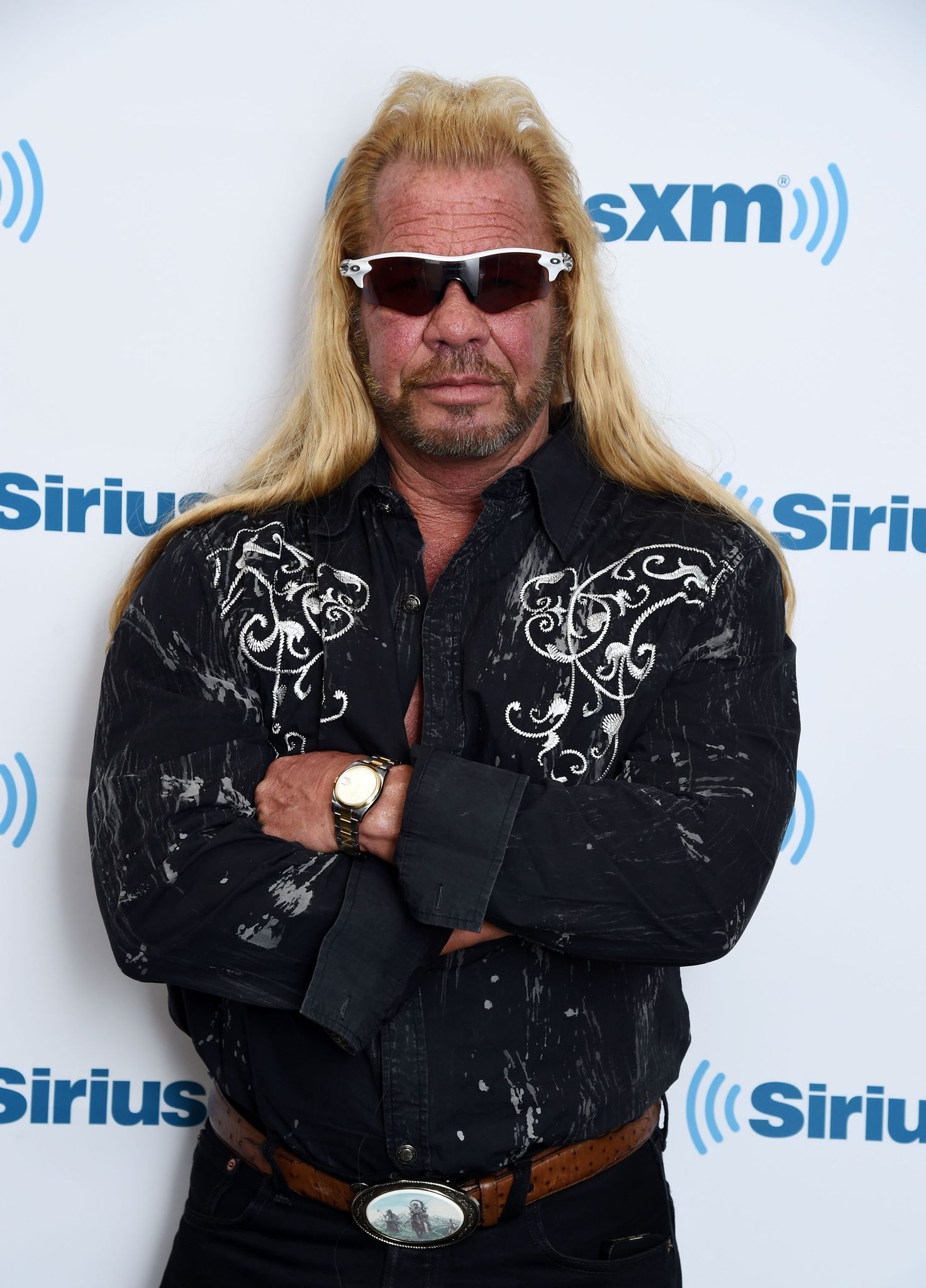 Dog the Bounty Hunter, Duane Chapman visits the SiriusXM Studios on April 24, 2015 in New York City. | Photo: Getty Images