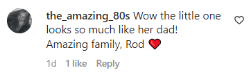 A comment left under Rod Stewart's Instagram post in 2023 | Source: www.instagram.com/sirrodstewart/