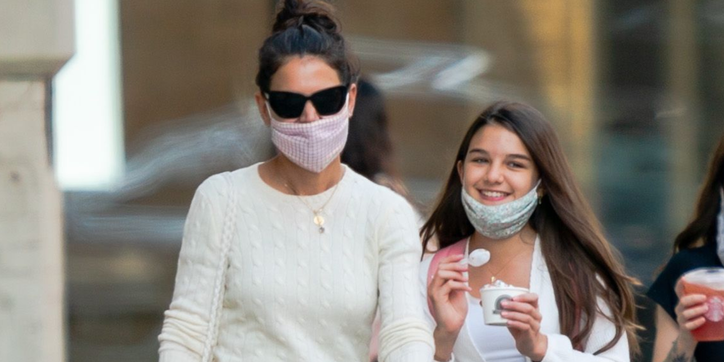 Katie Holmes and Suri Cruise | Source: Getty Images