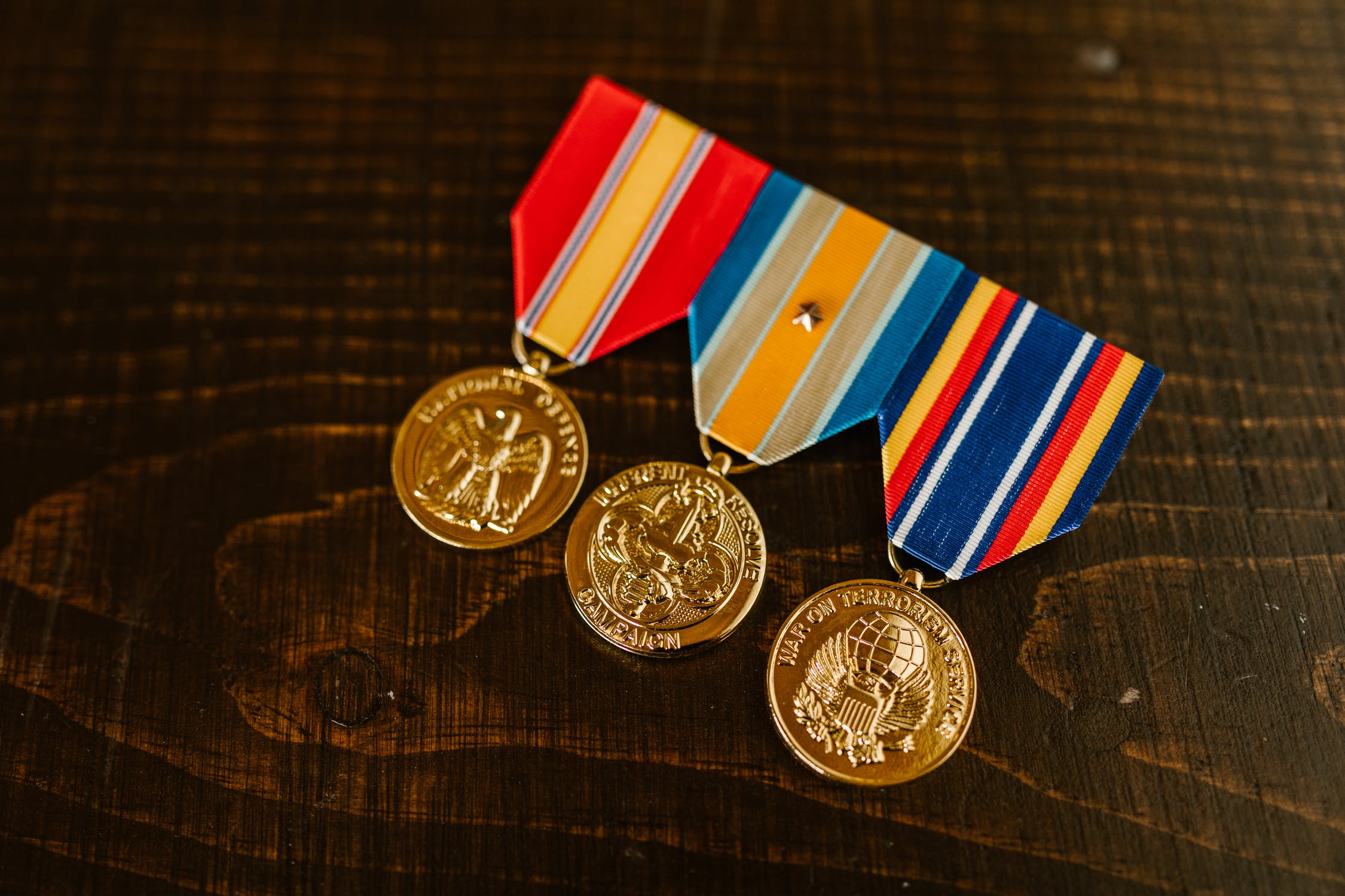 Medallas de condecoración. | Foto: Pexels
