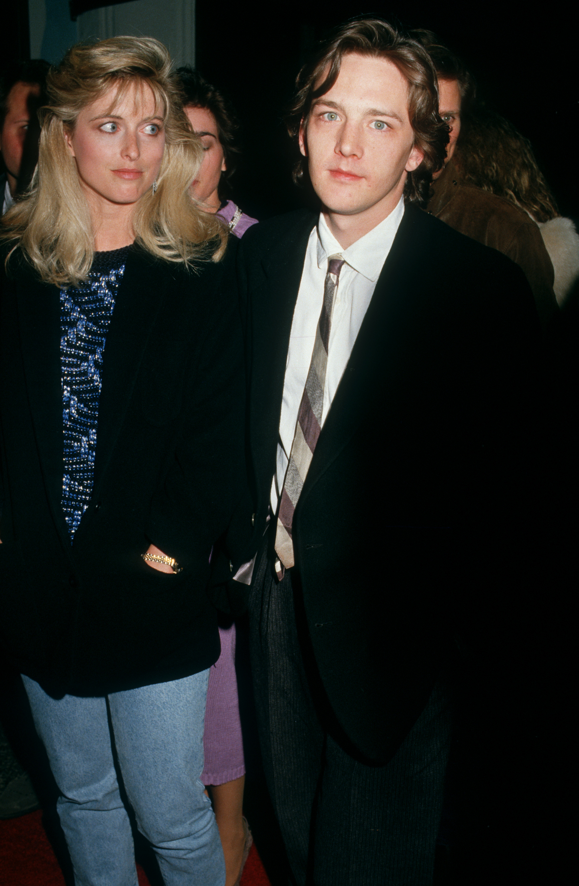 Andrew McCarthy and a date at the world premiere of "Some Kind of Wonderful" in Hollywood in 1987. | Source: Getty Images
