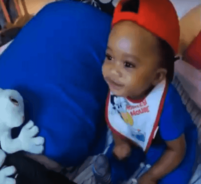 Paxon Davis, the 1 year old severely assaulted by his babysitter | Photo: YouTube/ News Live Now