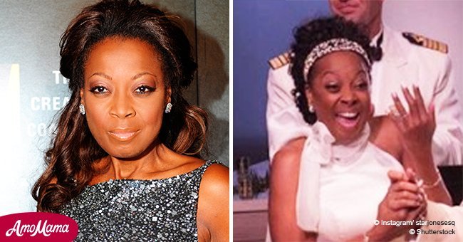  'The View' Star Jones dazzles in a beautiful wedding dress at her fabulous wedding on a ship