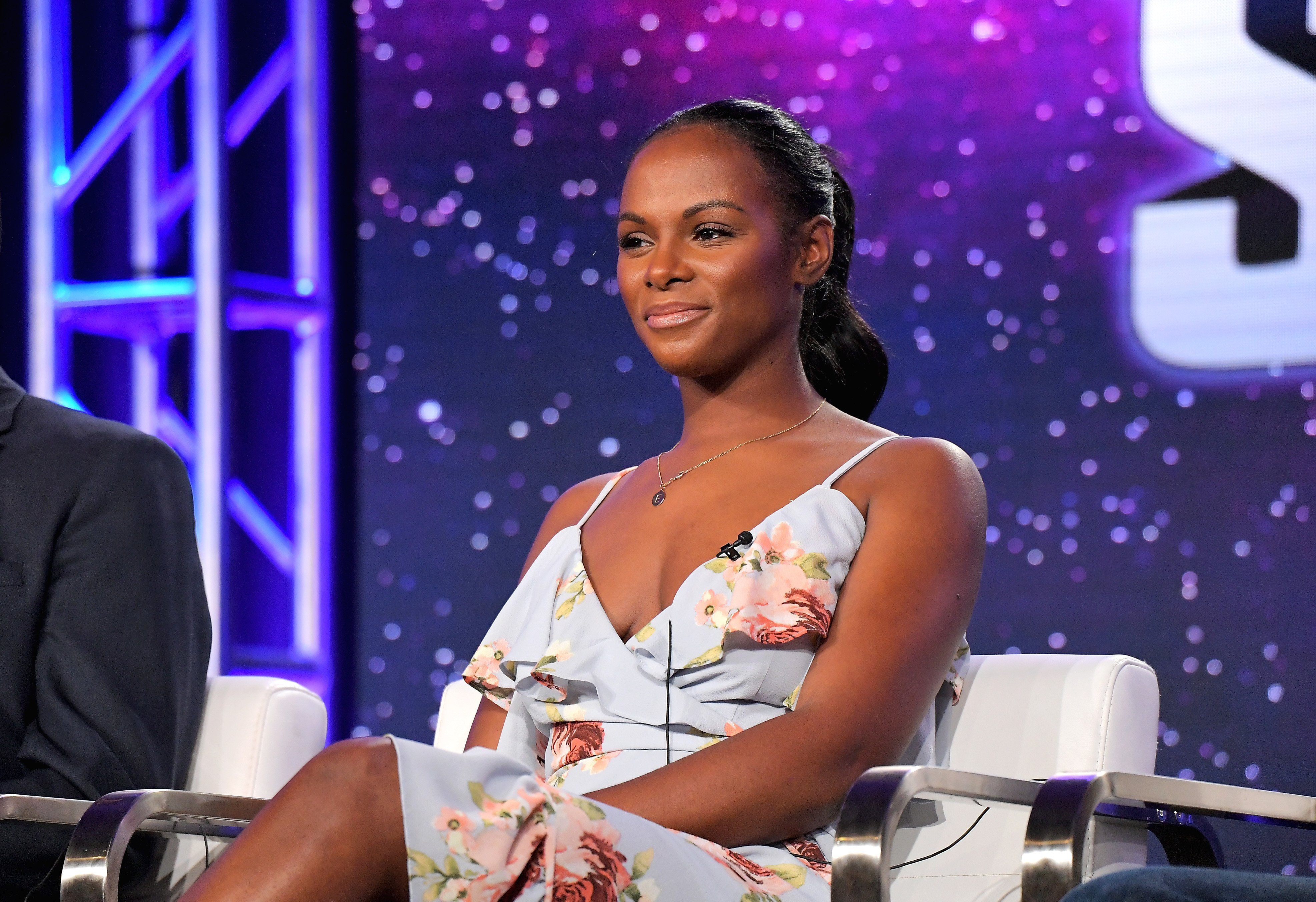 Tika Sumpter at the TCA Turner Winter Press Tour 2018 Presentation in January 2018 | Photo: Getty Images