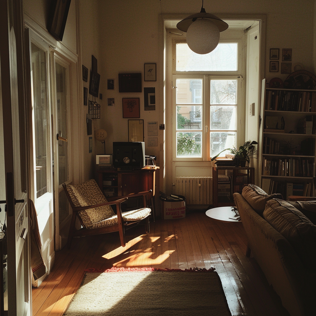 A cozy little apartment | Source: Midjourney