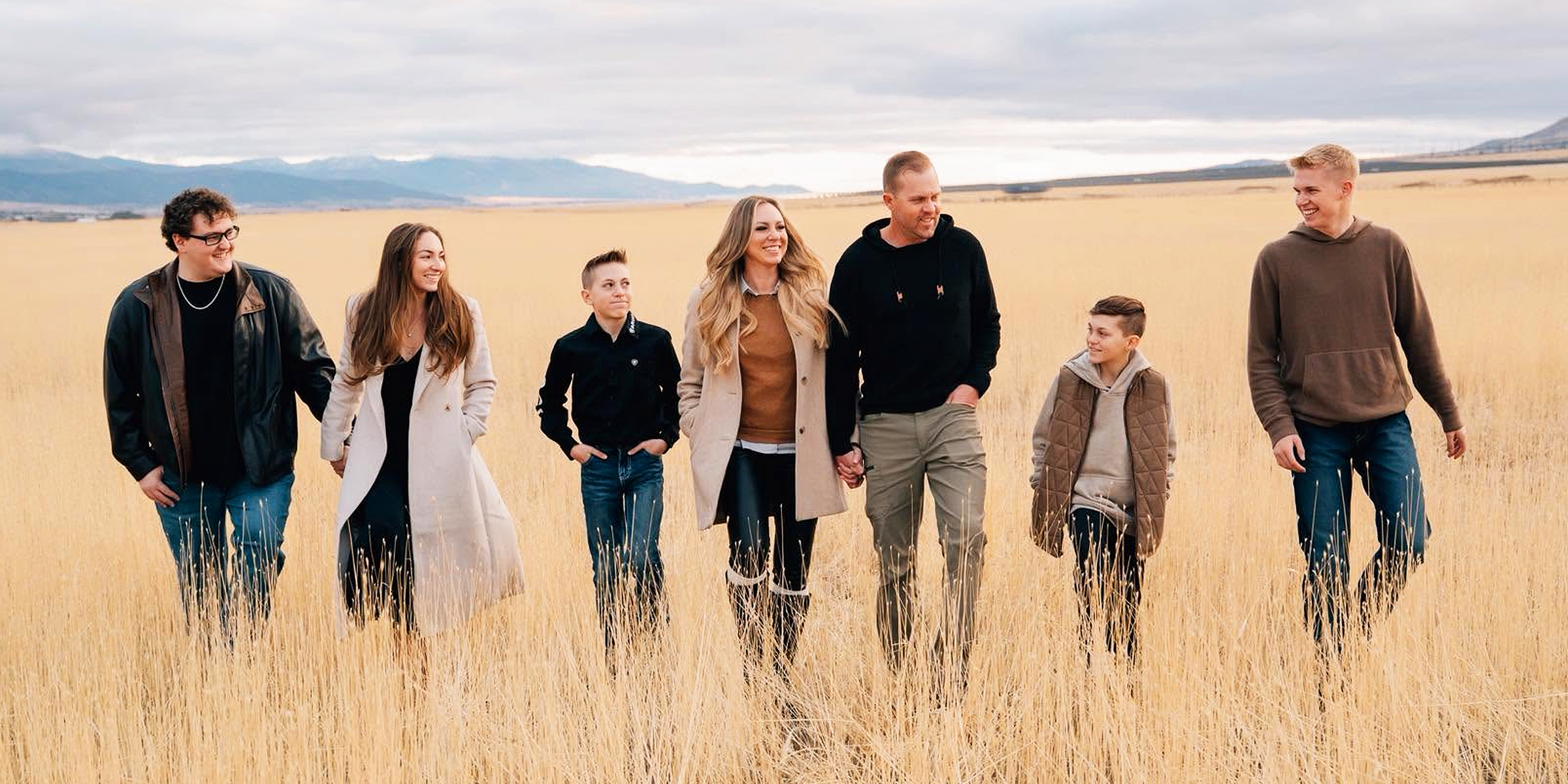 Spencer Long and his family. | Source: Facebook/Katrina Gubler Long