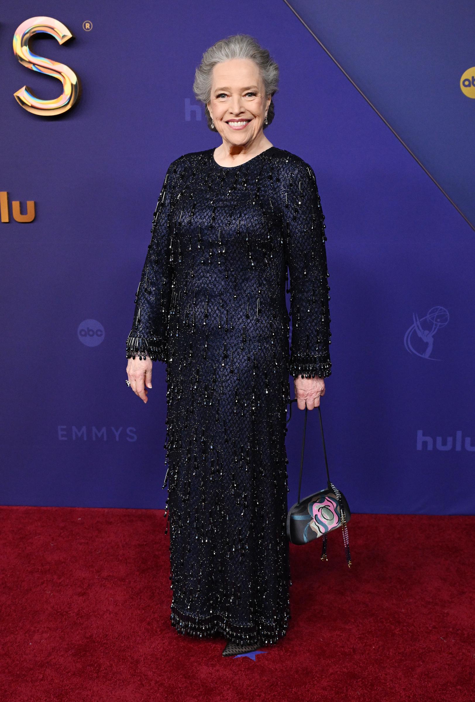 Kathy Bates at the 76th Primetime Emmy Awards in Los Angeles, California on September 15, 2024 | Source: Getty Images