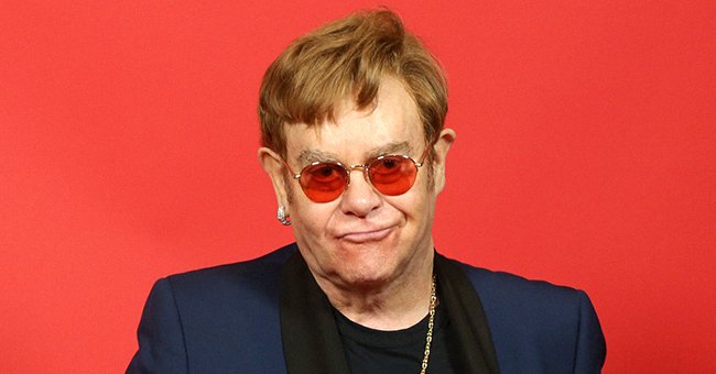Elton John attends the 2021 iHeartRadio Music Awards, May 2021 | Source: Getty Images