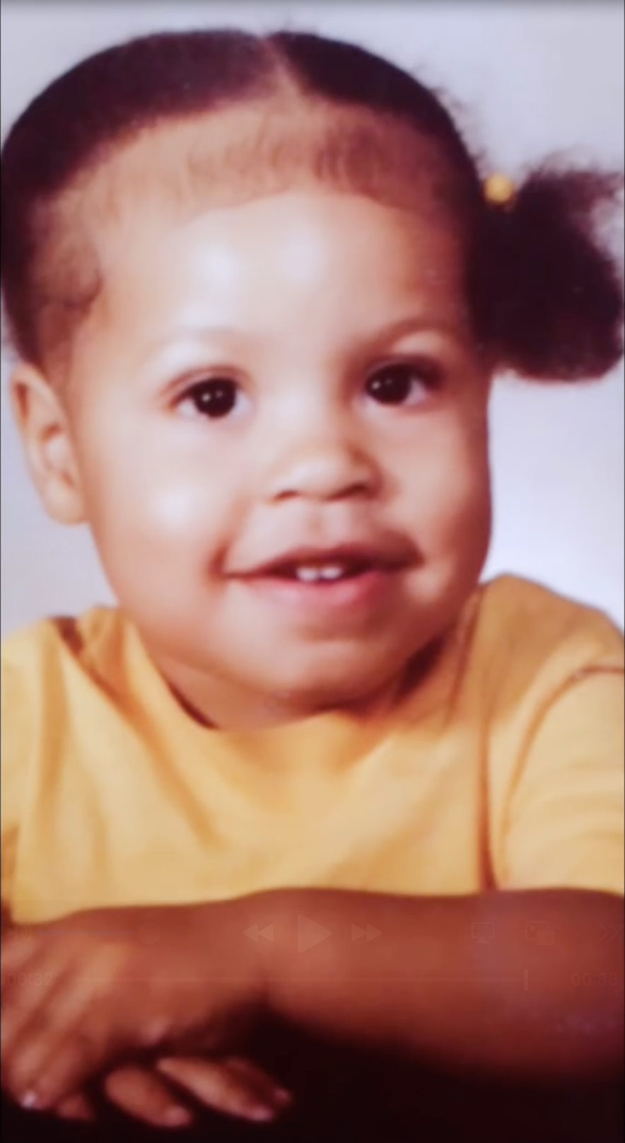 Sheinelle Jones as a baby, from a post dated May 28, 2024. | Source: Instagram/sheinelle_o