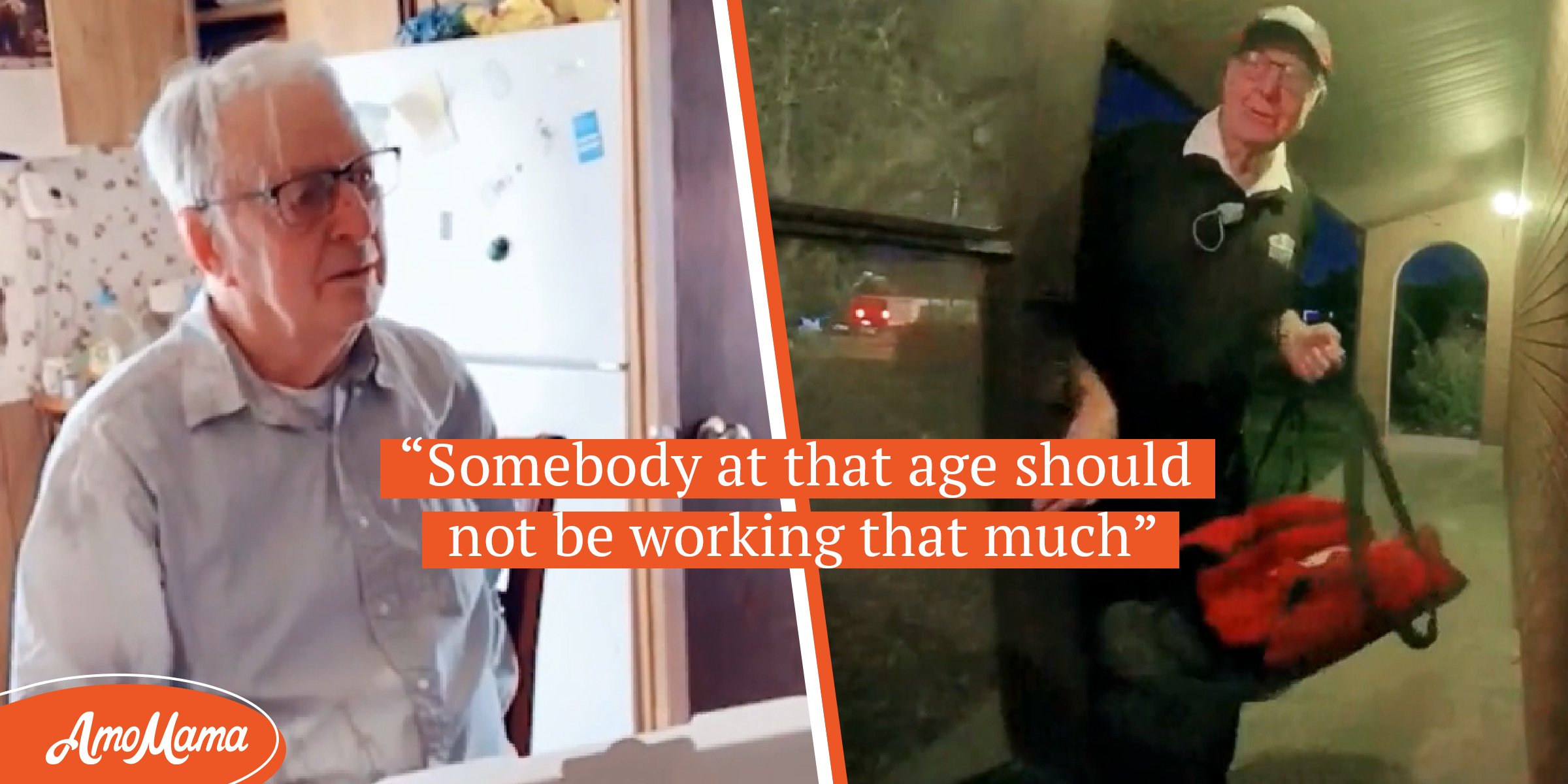 Couple Tips 89-Year-Old Pizza Delivery Man with $12,000 They Raised for Him